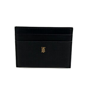Burberry Card Wallet Sandon Leather Black